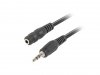 Lanberg Kabel Minijack - Minijack M/F 1.5M